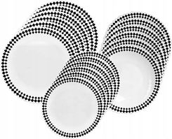 Festa Italia Komplet Obiadowy Talerzy Elza 18 El. 