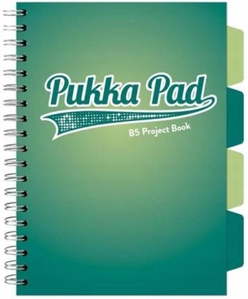 Pukka Project Book Dark B5/100K Kratka Turkusowy 3szt.