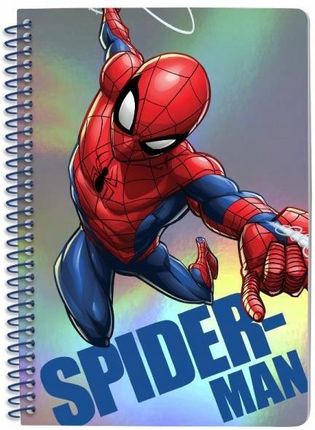 Kids Euroswan Notatnik A5 Z Metalizowaną Okładką Spiderman Mv15907