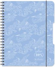 Zdjęcie Herlitz Brulion Na Spirali A4/80K Kratka Błękitny 2szt. - Kórnik