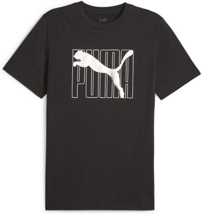 Koszulka męska Puma ESS+ LOGO LAB HOLIDAY czarna 67592201