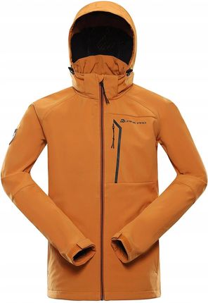 Alpine Pro Kurtka trekkingowa męska softshell 8000 Hoor pomarańczowy r.XL