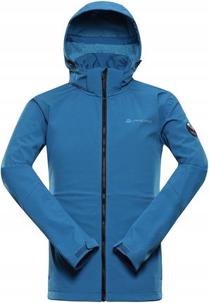 Alpine Pro Kurtka trekkingowa męska softshell 8000 Merom niebieski r.L