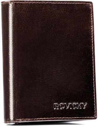 Portfel męski Rovicky N4-RPVT-BL brązowy