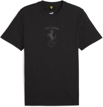 Koszulka męska Puma FERRARI RACE BIG SHIELD TONAL czarna 62380601