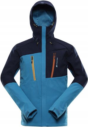 Alpine Pro Kurtka trekkingowa męska softshell 8000 Zorr niebieski r.L