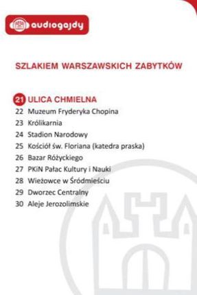 Ulica Chmielna. Szlakiem warszawskich zabytków - Ewa Chęć (E-book)