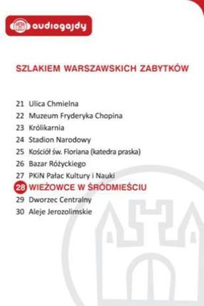 Wieżowce w Śródmieściu. Szlakiem warszawskich zabytków - Ewa Chęć (E-book)