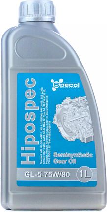 Specol 75W80 Hipospec Semisynthetic Gl-5
