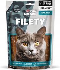 Pan Mięsko Przysmak Dla Kota Filety 100% Naturalne Z Makreli 100G