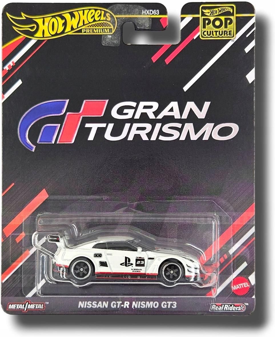 Hot Wheels Premium Gran Turismo Nissan Gt-r Nismo GT3 HXD63 HVJ34