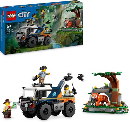LEGO City 60426 Terenówka badacza dżungli