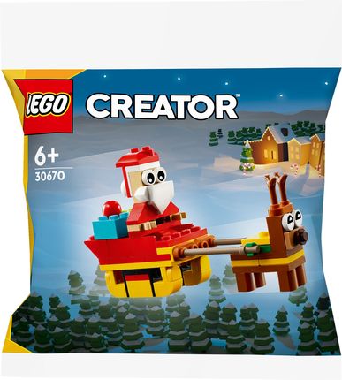 LEGO Creator 30670 Przejażdżka saniami Świętego Mikołaja