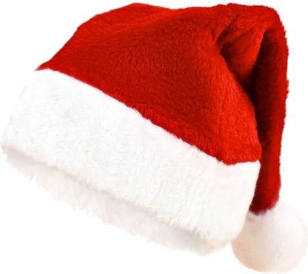 Czapka Świętego Mikołaja na Święta Mikołajki do Strój Przebranie Św Mikołaj RUHHY