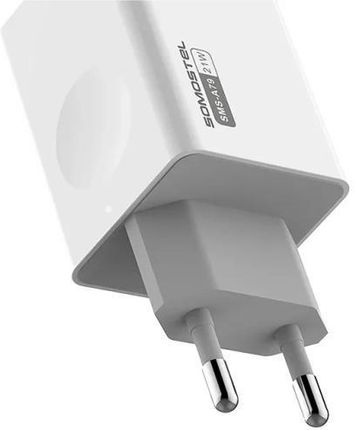 Ładowarka sieciowa Dual USB SMS-A79 Somostel + kabel USB-C biała