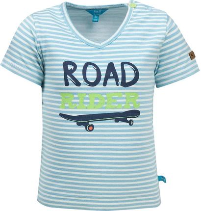 T-shirt chłopięcy, niebieski, Road Rider, Lief