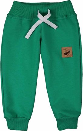 Spodnie dresowe chłopięce, zielone, Tup Tup