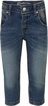 Granatowe spodnie chłopięce jeansowe Lief