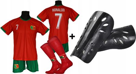 Ronaldo komplet strój piłkarski Portugalia ME24 r 128