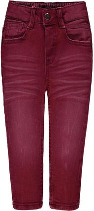Spodnie jeansowe chłopięce, czerwone, Kanz
