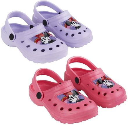 Klapki sandałki dla dziewczynki Myszka Minnie fiolet 28/29 buty dziewczęce