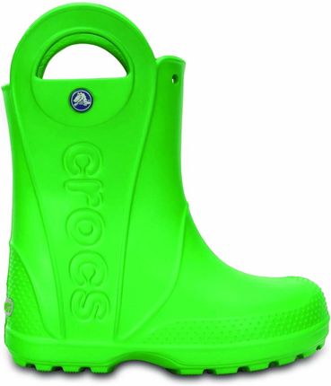Dziecięce Kalosze Crocs Crocs Handle Rain Boot Kids 12803-3E8 – Zielony