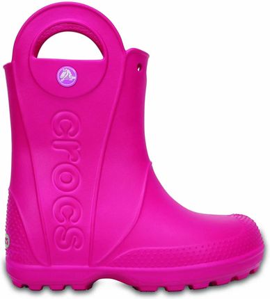Dziecięce Kalosze Crocs Kids’ Handle IT Rain Boot 12803-6X0 – Różowy