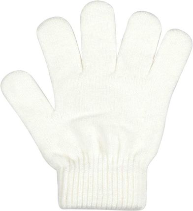 Pięciopalczaste rękawiczki dziecięce, białe, Döll