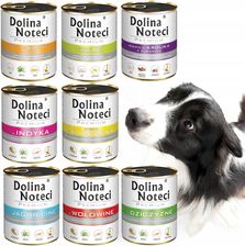 Dolina Noteci Premium Standard zestaw karmy Mokrej dla Psa Mix Smaków 8x800g