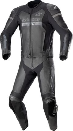 Alpinestars Gp Force Chaser Leather Suit 2 Pc Black/Black Dwuczęściowy Kombinezon