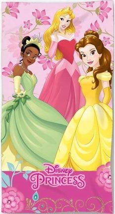 Disney Ręcznik Szybkoschnący Princess 70X140Cm Księżniczki