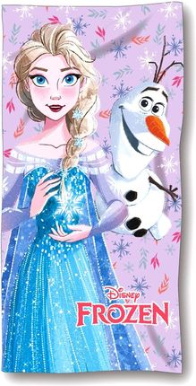 Disney Ręcznik Szybkoschnący Frozen 70X140Cm Kraina Lodu Elsa