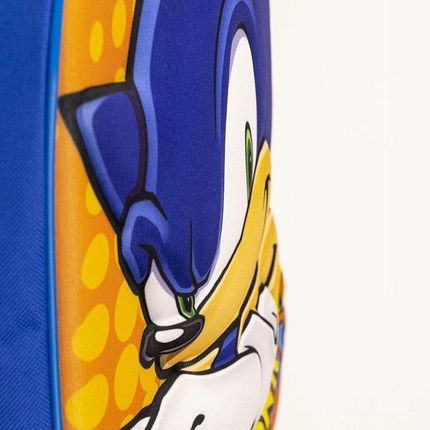 Cerda Plecak Przedszkolny Dla Chłopca Mały 3D Licencja Sonic - zdjęcie 4