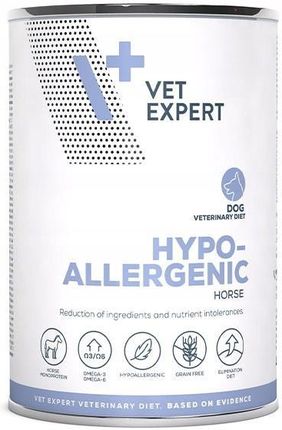 Vet Expert Hypoallergenic Horse Mokra Karma Weterynaryjna Dla Psów 400G