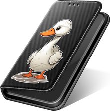Hello Case Etui Do Zte Axon 7 Mini Z Nadrukiem Zamykane Ze Wzorem Magnes Futerał