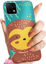 Hello Case Etui Do Vivo Y52S Y54S Y31S Leniwiec Śmieszne Wewnętrzne Zwierzę