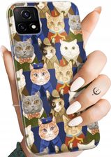 Hello Case Etui Do Vivo Y52S Y54S Y31S Koty Kociaki Kotki Obudowa Pokrowiec