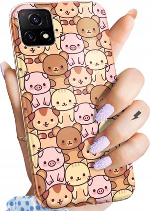 Hello Case Etui Do Vivo Y52S Y54S Y31S Zwierzęta Pieski Kotki Lamy Domowe