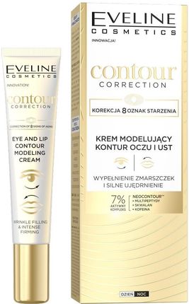 Eveline Cosmetics Contour Correction Krem Modelujący Kontur Oczu I Ust 20Ml