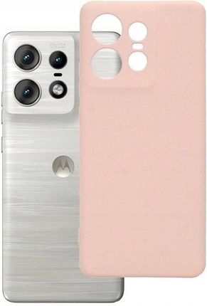 Gsm Hurt Etui Do Motorola Edge 50 Pro 5G Tint Case Różowe Pokrowiec Obudowa Guma