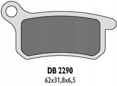 Delta Braking Klocki Hamulcowe Kh357 Ktm Sx65/85 Tył Db2290Or-D
