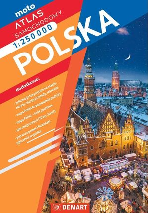 Polska Atlas samochodowy 1:250 000