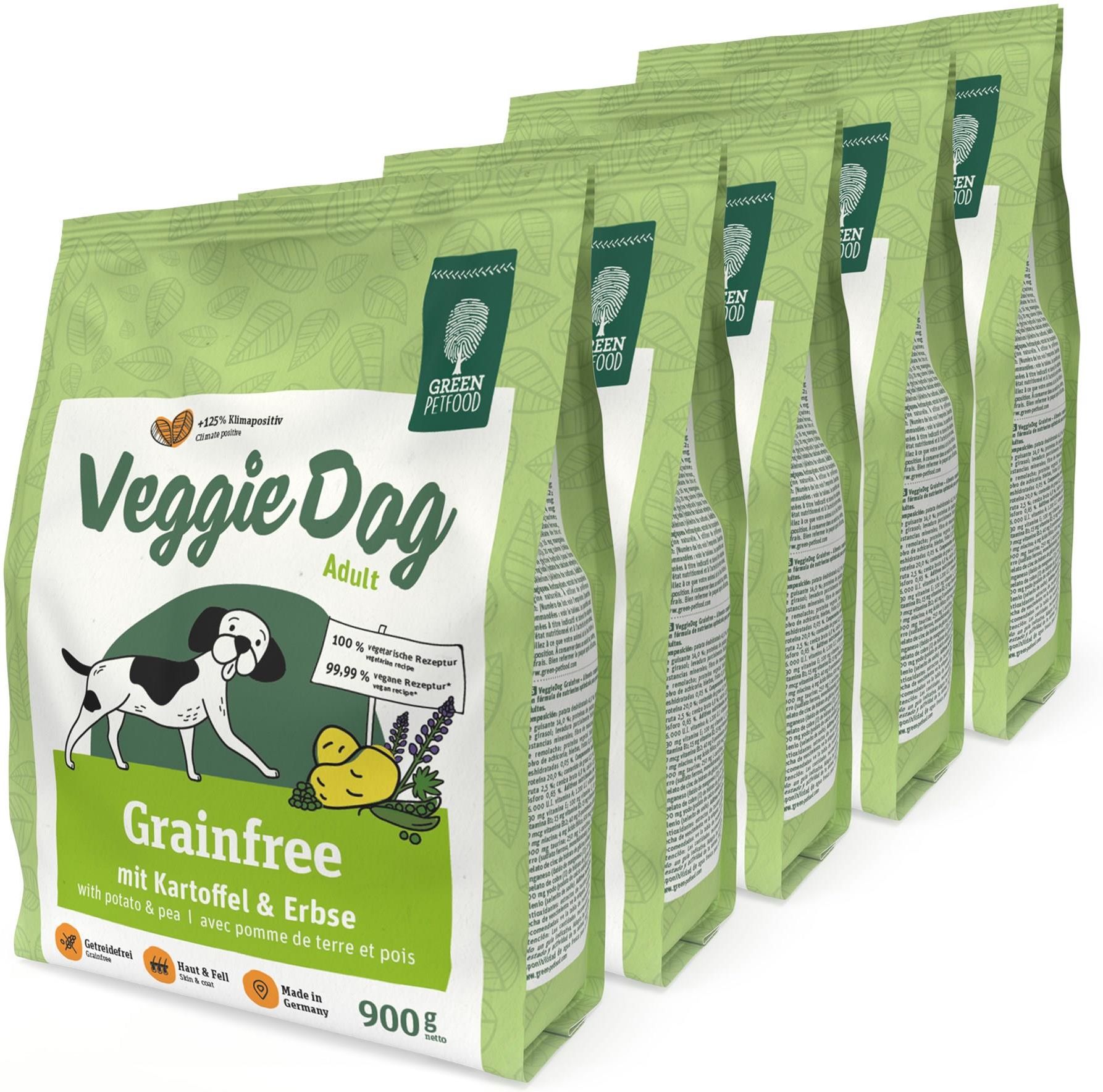 Karma Green Petfood VeggieDog Grainfree 5x900g - Ceny i opinie - Ceneo.pl