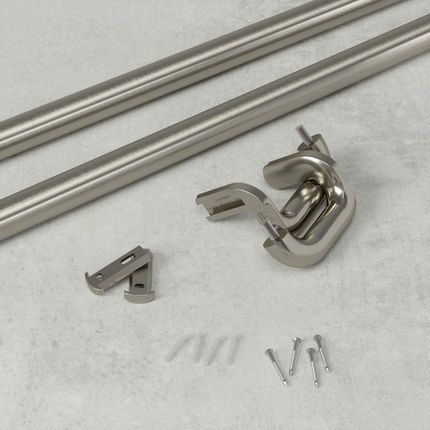 Karnisz Twilight 76-213cm nikiel - Opinie i atrakcyjne ceny na