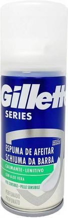 Gillette Series Sensitive pianka do golenia z aloesem 100ml