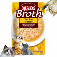 Inaba Cat Ciao Broth Chicken Kurczak W Rosole 4x40g