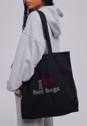 I <3 Hot Bags Totebag (black)