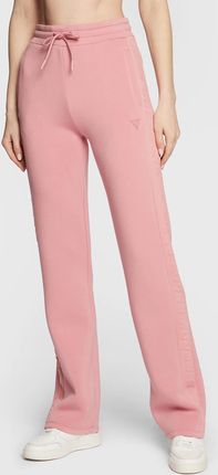 Guess Spodnie dresowe damskie V3RB21K7UW2 Różowe    