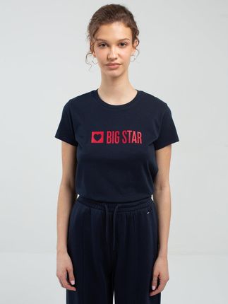 T-shirt damski okrągły dekolt Big Star rozmiar M