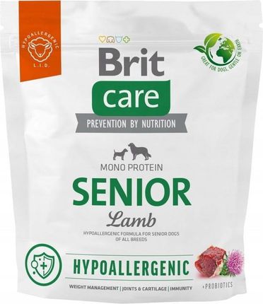 Brit Care Hypoallergenic Senior Lamb 1kg